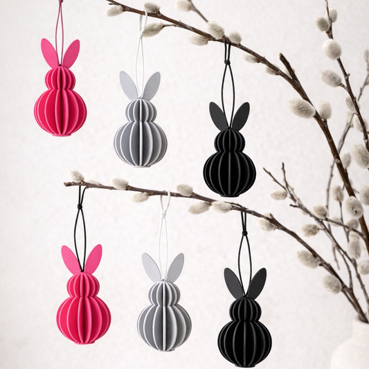 3D gedruckte Hasen Anhänger